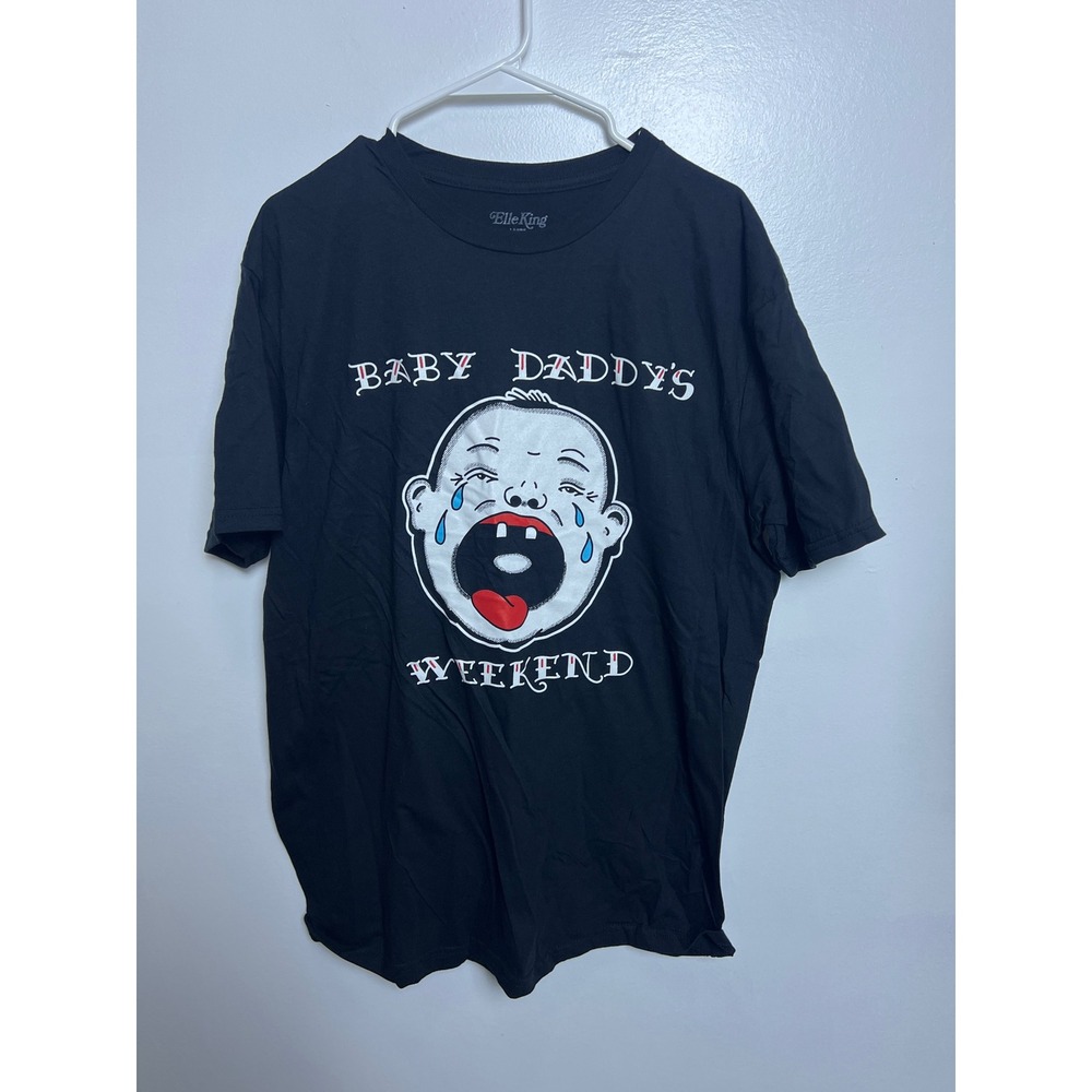 Elle King Baby Daddys Weekend 2022 Concert Tour T-Shirt Men Large Black USA Made